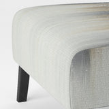 Gentle Gray Serenity - Modern Arm Chair