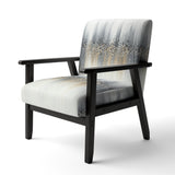 Gentle Gray Serenity - Modern Arm Chair