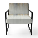 Gentle Gray Serenity - Modern Arm Chair