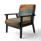 Passage Of Time Vintage Nutshell And Retro Blue - Modern Accent Side Chair