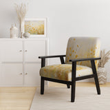 Blooming Yellow Poppy Flowers In The Meadows - Traditional Accent Slipper Chair