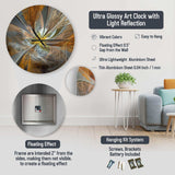 Luxury Watch Diamond Dusk V - Fashion Metal Wall Clock