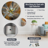 Bronze Blackhole Solar System I - Fantasy Metal Wall Clock