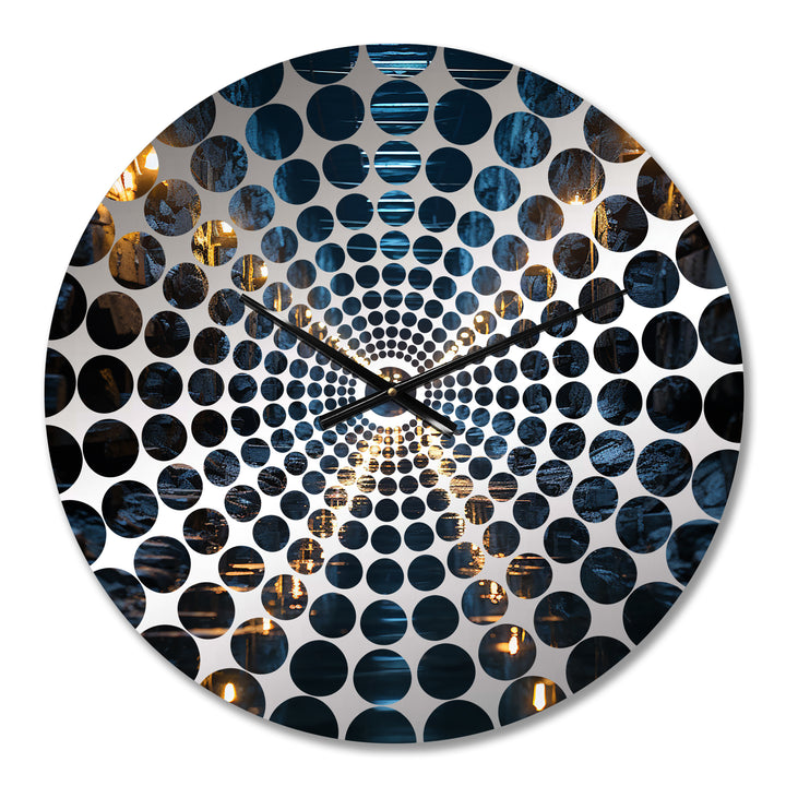 Urban Industrial Tunnel Serenity II - Architecture Metal Wall Clock