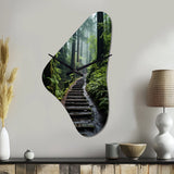 USA Muir Woods National Monument I - Asymmetric Metal Wall Clock