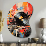 Vinyl Record Vinyl Fusion II - Asymmetric Metal Wall Clock