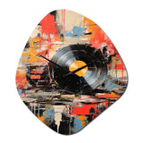 Vinyl Record Vinyl Fusion II - Asymmetric Metal Wall Clock