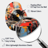 Vinyl Record Vinyl Fusion II - Asymmetric Metal Wall Clock