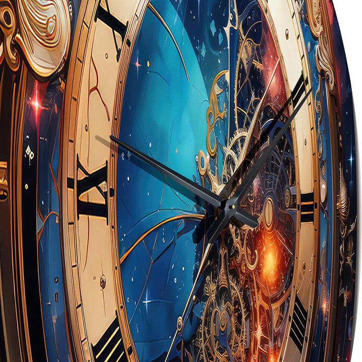 Designart Watche Metaphysical Horology - Fashion Metal Wall Clock