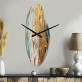 Gilded Daydreams VII - Asymmetric Metal Wall Clock