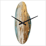 Gilded Daydreams VII - Asymmetric Metal Wall Clock