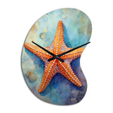 Spinny Starfish II - Asymmetric Metal Wall Clock