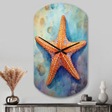 Spinny Starfish II - Asymmetric Metal Wall Clock
