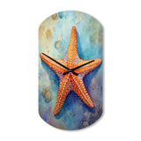 Spinny Starfish II - Asymmetric Metal Wall Clock