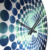 Northern Lights II - Landscapes Metal Wall Clock
