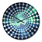 Northern Lights II - Landscapes Metal Wall Clock