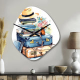 Travel Adventure I - Asymmetric Metal Wall Clock