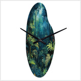 Jungle Expedition - Asymmetric Metal Wall Clock