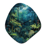 Jungle Expedition - Asymmetric Metal Wall Clock