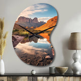 Texas Big Bend National Park - Asymmetric Metal Wall Clock