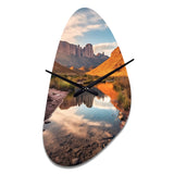 Texas Big Bend National Park - Asymmetric Metal Wall Clock