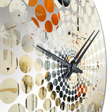 Minimalism Astrology Muted Art - Spiritual Metal Wall Clock