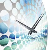 Pastel Aurora Borealis Scenery I - Landscapes Metal Wall Clock