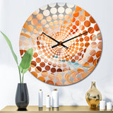 Canyon Antelope Liquid Art IV - Landscapes Metal Wall Clock