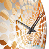 Canyon Antelope Liquid Art IV - Landscapes Metal Wall Clock