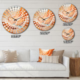 Canyon Antelope Liquid Art IV - Landscapes Metal Wall Clock