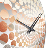 Canyon Desert Scenery Minimalism II - Landscapes Metal Wall Clock