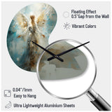 Angels Announcement Celestical Christianism I - Asymmetric Metal Wall Clock