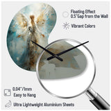 Angels Announcement Celestical Christianism I - Asymmetric Metal Wall Clock