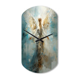 Angels Announcement Celestical Christianism I - Asymmetric Metal Wall Clock