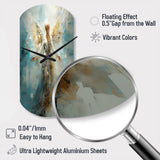 Angels Announcement Celestical Christianism I - Asymmetric Metal Wall Clock