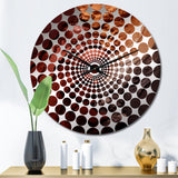 Coffee Mocha Mesa - Food & Beverage Metal Wall Clock