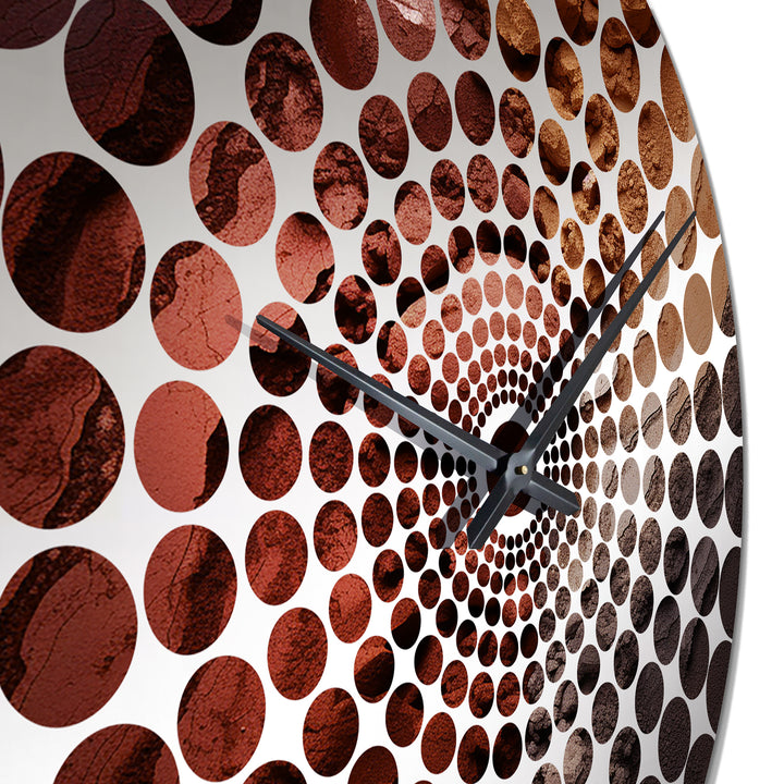 Coffee Mocha Mesa - Food &amp; Beverage Metal Wall Clock