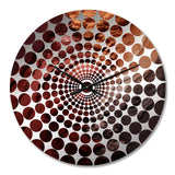 Coffee Mocha Mesa - Food & Beverage Metal Wall Clock