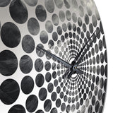 Mountains Percolated Peaks II - Landscapes Metal Wall Clock