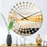 Bold Muted Tone Countryside Landscape - Landscapes Metal Wall Clock