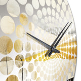 Bold Muted Tone Countryside Landscape - Landscapes Metal Wall Clock
