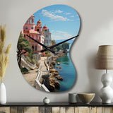 Cuba Cienfuegos Pearl Of The South - Asymmetric Metal Wall Clock