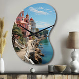 Cuba Cienfuegos Pearl Of The South - Asymmetric Metal Wall Clock