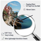 Cuba Cienfuegos Pearl Of The South - Asymmetric Metal Wall Clock