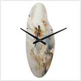 Dragonfly Delight - Asymmetric Metal Wall Clock
