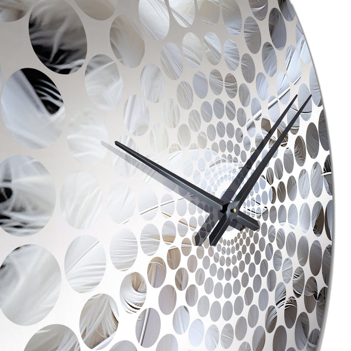 Light As A Feather I - Animals Metal Wall Clock