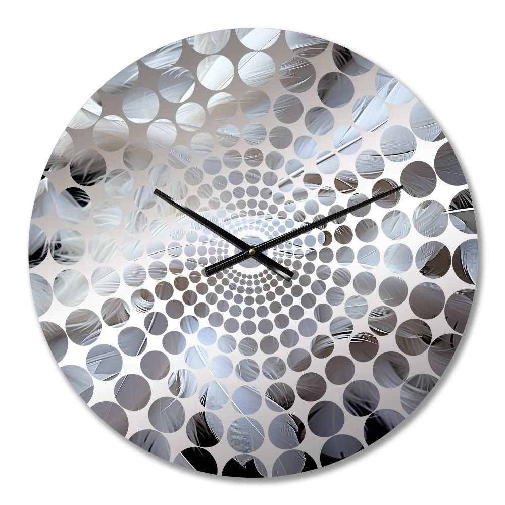 Light As A Feather I - Animals Metal Wall Clock