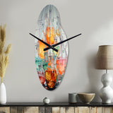 Scientist S Domain Laboratories I - Asymmetric Metal Wall Clock