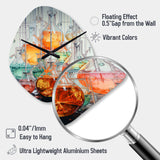 Scientist S Domain Laboratories I - Asymmetric Metal Wall Clock