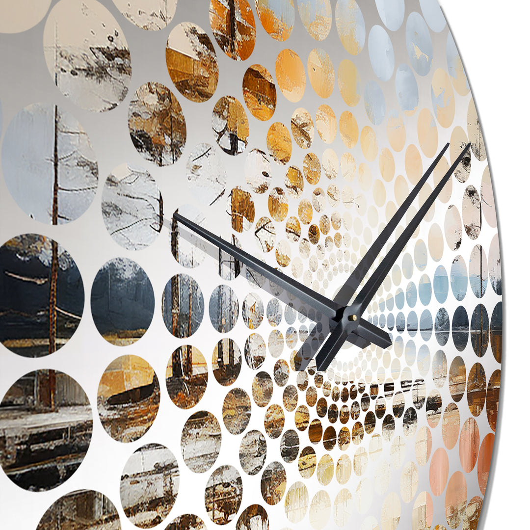 Lake Summer Charm - Landscapes Metal Wall Clock